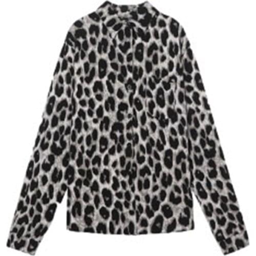 Леопардовые блузки Lovepeapomelo China At AliExpress