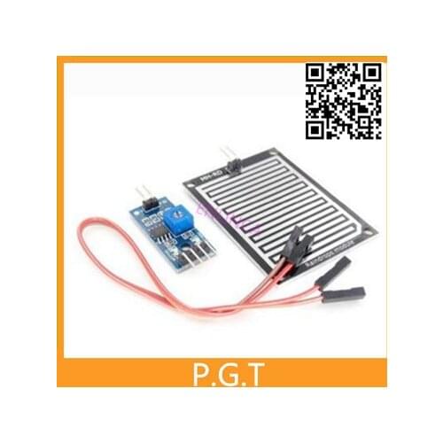 1pcs Rain Sensor Water Raindrops Detection Module For arduino Raspberry Pi