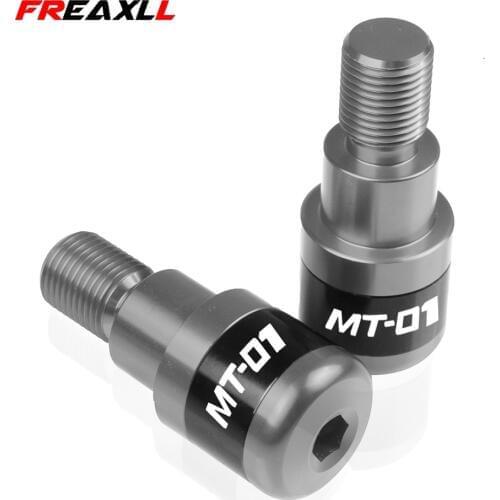 Motorcycle Hand Grip Handle Bar End Cap Slider Cover For Yamaha For Yamaha MT01 MT 01 MT-01 2005-2012 2008 2009 2011 2006 2007