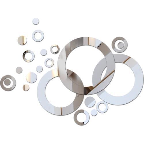 New Hot Diy Wall Sticker Stickers Home Decor Kitchen Paris Vinilos Modern Acrylic Mirror 3d Decoration Horse