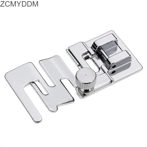 ZCMYDDM Elastic Cord Band Fabric Stretch Presser Feet Domestic Sewing Machine Foot for Snap On Low Shank Sewing Machine Tools