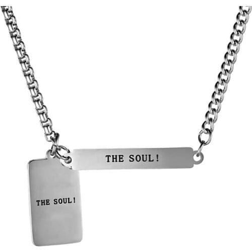 Silver Stainless Steel 316L Initial Necklace Women Choker DIY Round Letter Long Chain For Woman Custom Name Jewelry