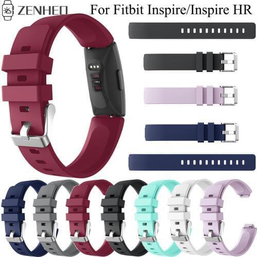 Silicone Wristband Band For Fitbit Inspire/Inspire HR Activity Tracker Smartwatch Bracelet Strap Replacement Watchband