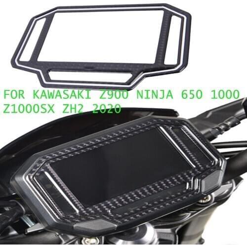 Motorcycle Carbon Speedometer Sticker for kawasaki z650 z900 ninja 650 1000 z1000sx z H2 2020 Cluster Scratch Protection Decals