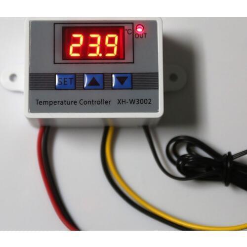 W3002 10A LED Thermostat Regulator Digital Temperature Controller 12V 24V 220V