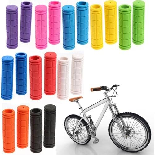 1 Pair Mountain Bike Handle Bar Grip Super Light Non-Slip Shock AbsorptionType bicycle Handle Casing Sheath Bicycle Accessories