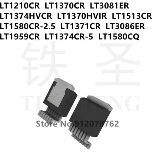 10PCS LT1210CR LT1370CR LT3081ER LT1374HVCR LT1370HVIR LT1513CR LT1580CR-2.5 LT1371CR LT3086ER LT1959CR LT1374CR-5 LT1580CQ
