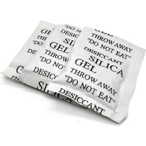 50 Packs Non-Toxic Silica Gel Desiccant Damp Moisture Dehumidifier For Kitchen Room Living Absorber Bag Clothes Food Storage