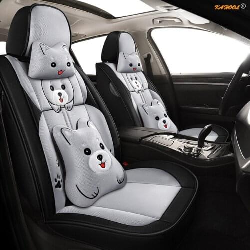 KAHOOL flax car seat covers for Ford Focus 2 3 Fushion Ranger mondeo Fiesta Edge Explore Kuga fiesta fusion car seats