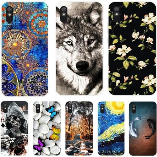 Case for xiaomi redmi 9A Silicon phone Back Cover Phone Cases For redmi 9A Soft Case 6.53 inch funds etui bumper coque