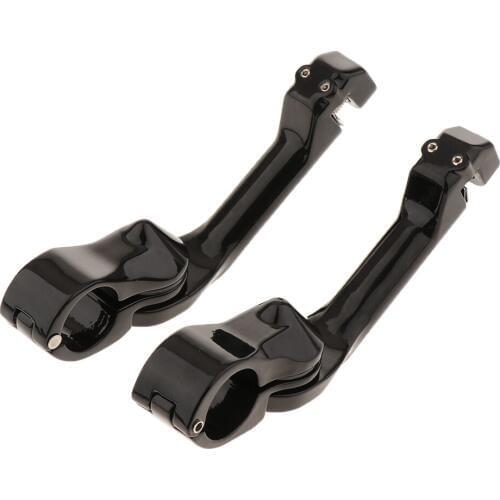 Motorcycle Footrests Mounting Brackets Footpeg Pedals fixation Holder Bars