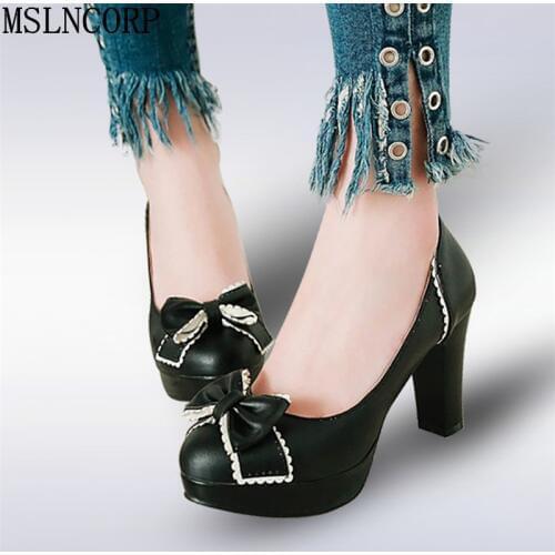 Кожаные туфли-лодочки MSLNCORP China At AliExpress