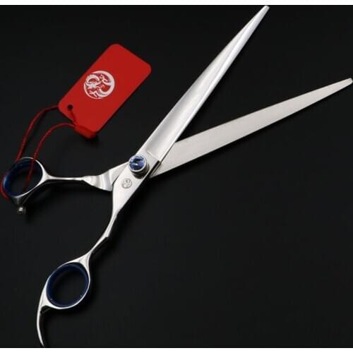 8 Inch Professional Pet Dog Scissors Grooming Straight Cutting Shears Kit for Animals Hair Scissors Japan440C