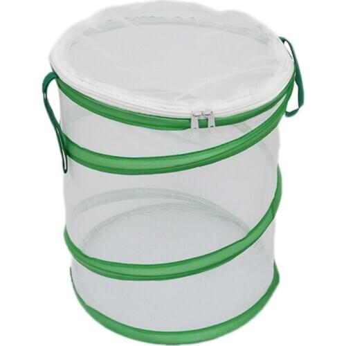 Folding Butterfly Habitat Cage Portable Insect Terrarium Outdoor Insect Viewer