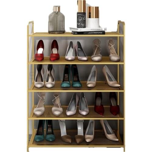 The shoe rack in the bedroom is beautiful, economical, small, multi-layer dust-proof and simple shoe cabinet in the dormitory