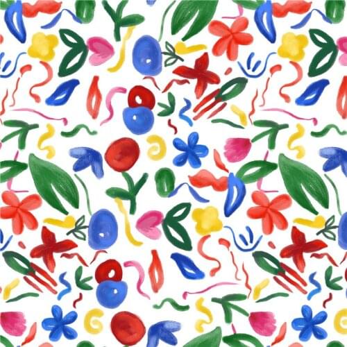 Spandex swimsuit fabric dress color floral pattern custom printed bikini stretch sewing fabric DZ002 womens clothing