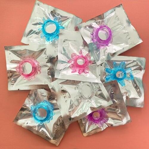 20PCS/Set Durable Cock Rings Bead Penis Ring Male Delay Ejaculation Lasting Erection Ring Sex Toys For Men Adults Sexshop