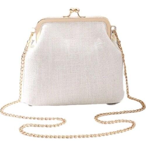 2021 Fashion Mini Designer Pearl Crossbody Bag for Women Vintage Female Purses and Handbags PU Leather Shoulder Bags