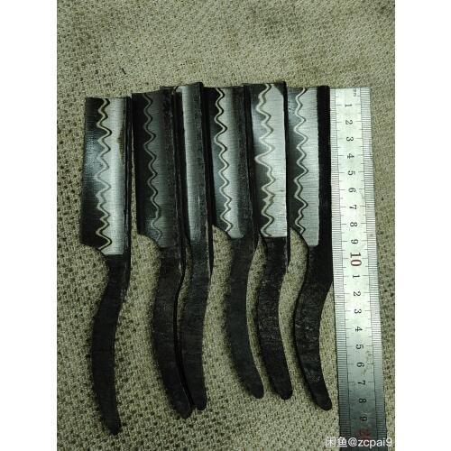 DIY Straight Knife Blanks Outdoor Fixed Blade Hunting Knife Blank 440C Stainless Steel handmade blade material EDC tools