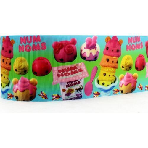 IuBuFiGo 10 yard 3" 75mm Printed Grosgrain ribbon gift ribbon bows DIY headband tape For Decorations 1860