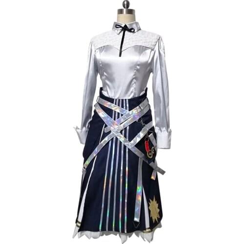 Game Arknights Astesia Cosplay Costume Full Set Cut Dress Halloween Carnival Costumes For Women Girls