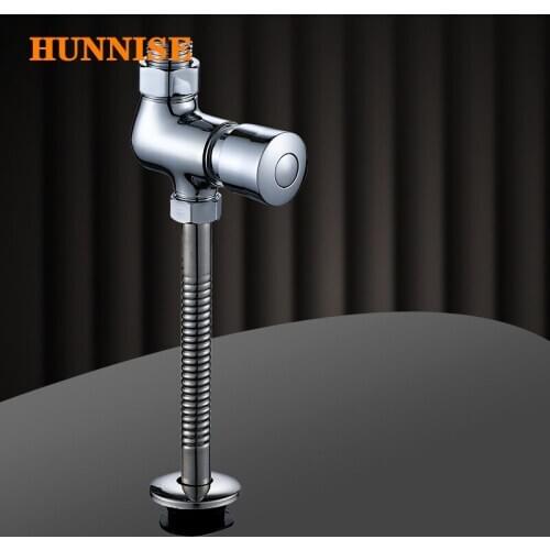Urinal Valves Quality Zinc Alloy Bathroom Urinal Valve Wall Mounted Bathroom Delay Flush Valve Fashion Urine Flushing Valve