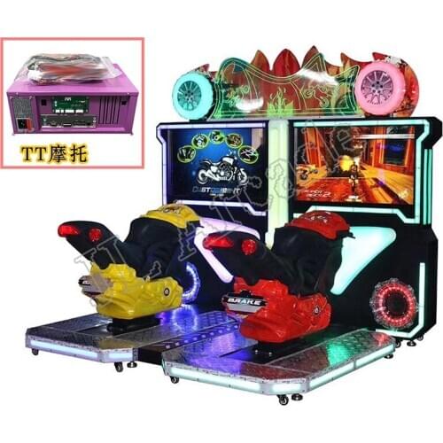 DIY Manx TT Motor Racing Machine kit, Arcade Coin Operated Racing Games Spare Parts, with Motherboard and wires