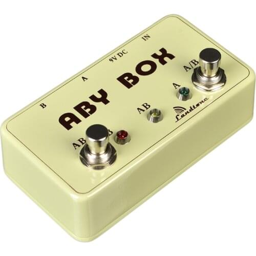 New ABY Pedal Guitar Line Switcher - True Bypass - Looper Pedal free shipping