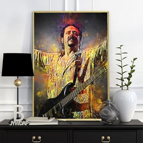 America Steve Lukather Printing Poster, Rock Band Nordic Style Art Prints, Lukather Progressive Pop Rock Fans Collect Home Decor