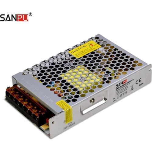 SANPU LED Power Supply 12 V 20 A 250 W LED Driver Power Adapter Switching 220V to 12V Lighting Transformers Aluminum Ultra Thin