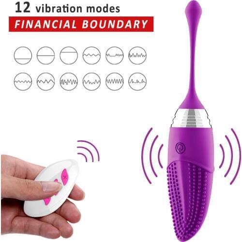 12 Vibration Modes Remote Vibrator Sex Toys For Woman Kegel Balls Vaginal Balls Vibrator Powerful Vibrator Clitoris Vaginal