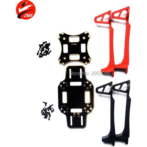 High-strength ultralight White Red Black F330 Quadcopter frame Kit RC FPV Drone PCB chassis Support KK MK MWC UAV