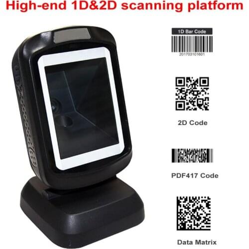 High Scan Speed 1D Laser scanner AND 1D&2D Wired Barcode Scanner AND High-speed scanning platform with USB