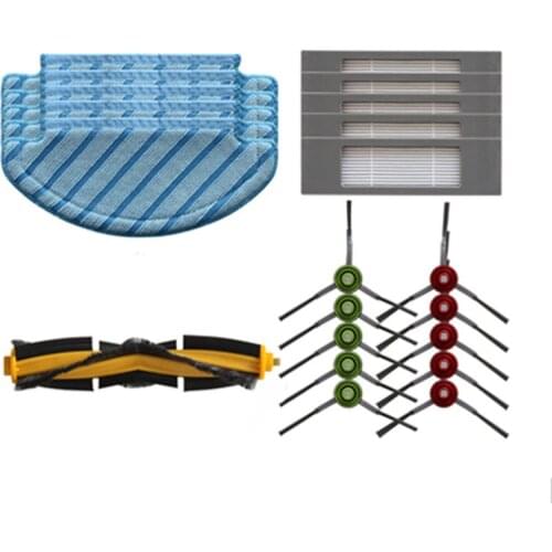 Main Brush Side Brush Hepa Filter Mop Cloth for Ecovacs Deebot T9 Robotic Vacuum Cleaner Parts Accessories Replacement