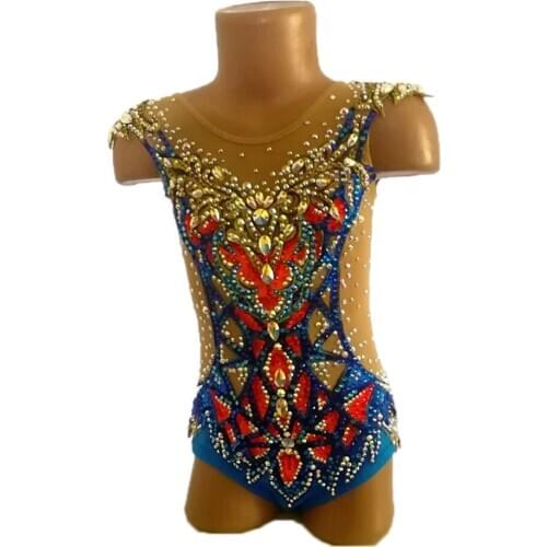 LIUHUO Ice Skating Dress Wholesale Women Leotards patinage artistique Performance Wear Rhythmic Gymnastics leotards