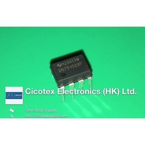 10pcs/lot SN75452BP DIP8 SN 75452 BP IC DUAL PERIPHERAL DRIVER 8-DIP SN75452-BP SN75452P