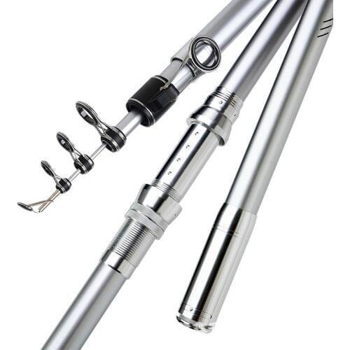 3.6m 3.9m 4.2m 5.4m Rock Fishing Rod Super-light and Ultra-hard Carbon Fishing Gear Suit for Long-section Distance Throwing Pole