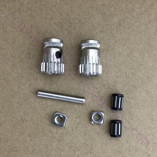 3D Printer Prusa i3 MK3 Drive gear extruder dual gears kit Clone Bdtech DriveGear Extrusion Wheel upgrade MK2/MK2S/MK2.5