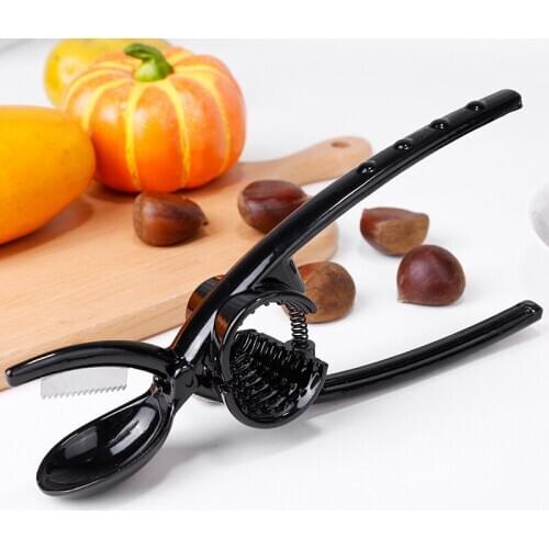 A2659 Chestnut Mouth Gag Chestnut Peeling Tool Knife Chestnut Shell Separator Open Knife Walnut Clip nut crackers