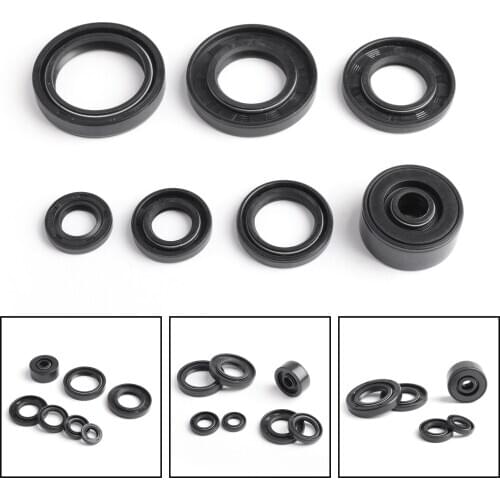 Artudatech New Engine Oil Seal Seals Set Kits fits for Yamaha TZR 125 TZR125R 1987-1997 Motorcycle Accessories Parts