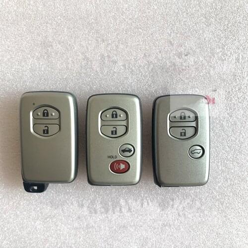 Car Keyless-Go Smart Remote Key for Toyota Prado Land Cruiser Camry 4Runner Tundra Avalon RAV4 Kluger Crown Board No: 3370