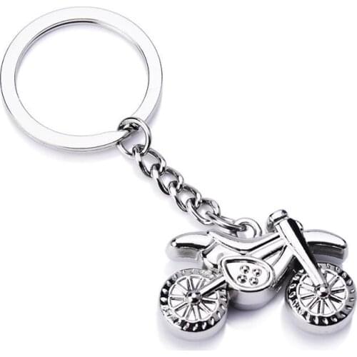 FREE SHIPPING by FEDEX 100pcs/lot Fashion 3D Metal Motorcycle Keychains Mini Motor Model Key Chains Motorcycle Keyrings