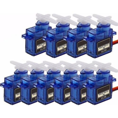 2/4/5/10/20pcs/Classic servos 9g SG90 For RC Planes Fixed wing Aircraft model telecontrol aircraft Parts Toy motor 450 Helicoper