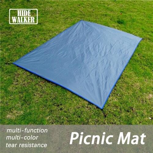 2.1x1.5m 1.5x2.1m Picnic Mat Multi-function Outdoor Camping Mat Pocket Mat for Hiking Tourism Sunbathing Park Leisure Playing