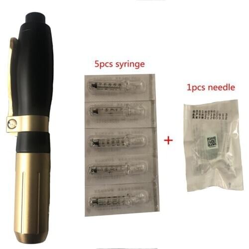 NEW High Pressure Hyaluronic Acid Pen High density metal For Anti Wrinkle Lifting Lip hyaluron gun atomizer hyaluron pen