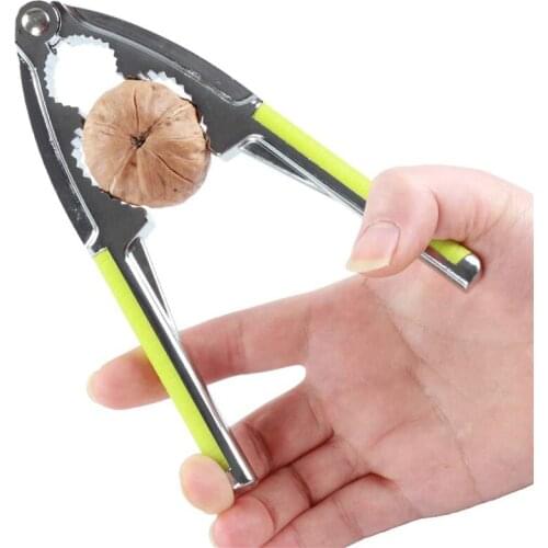 Walnut Opener Plier Metal Opener Nutcracker Portable Nut Cracker Kitchen Gadgets Nutcracker Sheller Tool Nut Opener Cutter