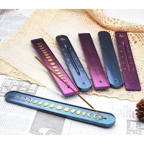 DIY Sun Moon Star Incense Sticks Holder Mold Resin Epoxy Silicone Mold Making