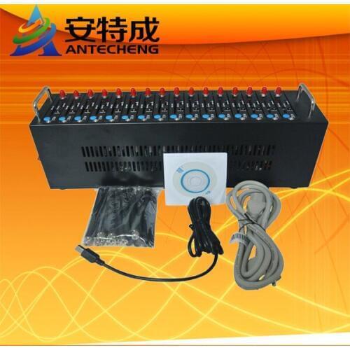 Factory Price Wavecom Q2406B Bulk SMS 16 Port USB GSM Modem Support At Command