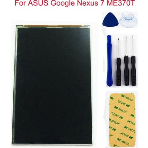 For ASUS Google Nexus 7 ME370T ME370 ME370TG 1st Gen 2012 LCD Display Monitor Module Lcd screen Display panel