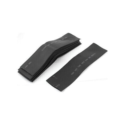 Polyolefin Heat Shrink Tube Sleeving 2:1 35mm x 20cm 10Pcs Black